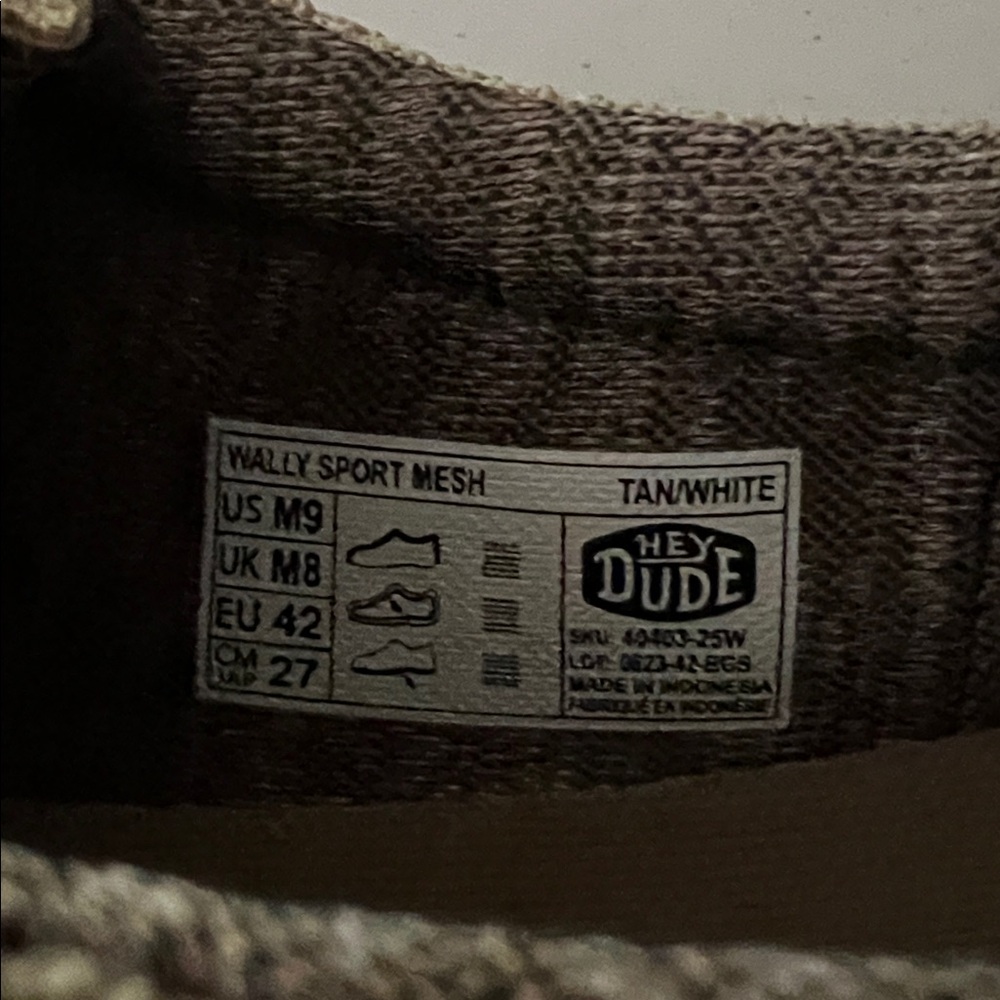 Hey Dude Light Brown Casual Loafers - Picture 2 of 5